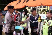 Kapolda Jatim Tinjau Pos Pam Aman Suro 2025 di Madiun, Pastikan Kesiapan dan Dukungan Personel Pengamanan