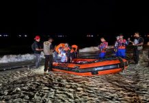 Warga Tenggelam di Belakang Jembatan RS Bhayangkara Balikpapan, Tim Gabungan Lakukan Pencarian