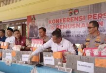 Polda NTB Tunjukkan Sabu dan Uang Rp 3 Miliar, Terkait Kasus Eks Kapolres Bima AKBP Didik