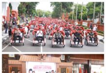 Presiden Salurkan 220 Becak Listrik di Nganjuk, Kapolres Ingatkan Larangan Modifikasi yang Ganggu Faktor Keselamatan