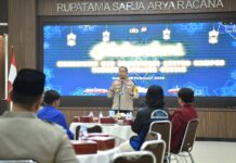 Silaturahmi Mahasiswa dan Organisasi Ekstra Kampus, Kapolres Gresik Ajak Perkuat Sinergi Jaga Kamtibmas