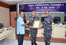 Rapat Tahunan Penuh Akuntabilitas, Pasmar 3 Sukses Gelar RAPJ ke-5 Primkopal Tahun Buku 2025