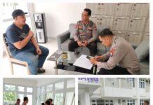 Polsek Wagir Lakukan Patroli Sambang di Kampus Unitri Kampus III Wagir, Himbau Mahasiswa Waspada Kejahatan