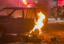 Minibus Ludes Terbakar di Kembangan, Diduga Mengangkut BBM dalam Jeriken