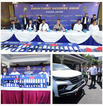 Polda Jatim Bongkar Sindikat Penipuan Online Modus Jual Beli Mobil, 11 Tersangka Diamankan