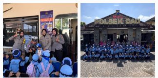 Tanamkan Disiplin Sejak Dini, Puluhan Siswa TK Islam Terpadu Al-Ma’un “Serbu” Polsek Dau