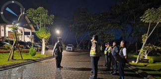 Tingkatkan Harkamtibmas, Polsek Dau Pimpin Razia Gabungan Rayon Lawang di Wilayah Malang