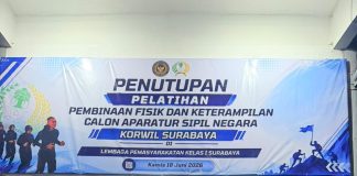 Tempa Integritas, 62 CPNS Pemasyarakatan Korwil Surabaya Jalani Pembaretan