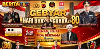 FRIC Gelar Gebyar Hari Bhayangkara ke-80 di Kuningan, Hadirkan Senam Sehat dan Doa Bersama