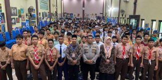 Polres Pasuruan Tanamkan Disiplin kepada 340 Siswa Baru MAN 1 Pasuruan, Bekal Wujudkan Generasi Berkarakter