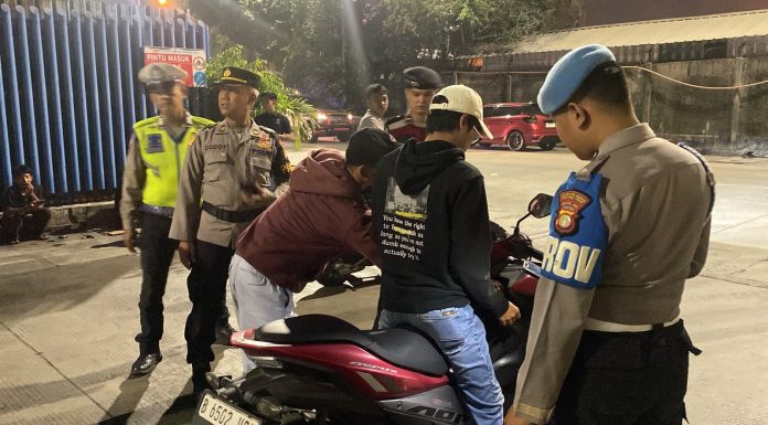 Polres Priok Intensifkan Patroli JJOS Cipta Kondisi, Antisipasi Gangguan Kamtibmas