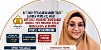 Wartawati Pasuruan Apresiasi Itwasum Polri Teruskan Dumas ke Propam, Dugaan Pelanggaran Ditangani