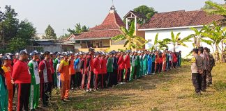 SMKN 1 Kertosono Gelar MPLS 2026, Sambut 432 Siswa Baru dengan Pendampingan TNI-Polri