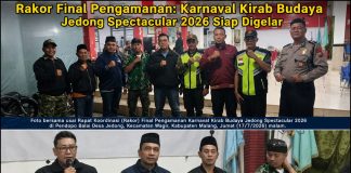 Rakor Final Pengamanan: Karnaval Kirab Budaya Jedong Spectacular 2026 Siap Digelar