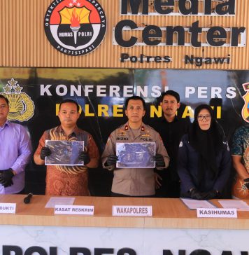 Polres Ngawi Tuntaskan Kasus Curanmor di Kendal, DPO Diamankan