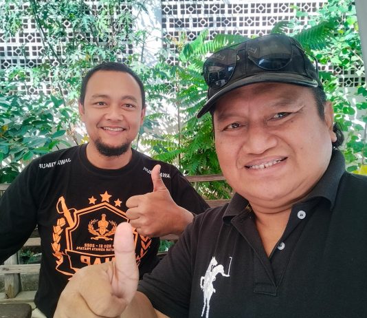 Abah Samsul Arifin dan Kanit Reskrim Polsek Kenjeran Perkuat Kolaborasi Jaga Kamtibmas
