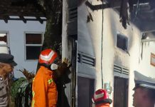 Respon Cepat Polsek Dau Tangani Kebakaran Kamar Kost di Sengkaling, Korban Langsung Dievakuasi