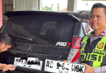 Tak Sampai 24 Jam, Pemilik Pajero Berpelat Tak Pantas Akhirnya Ditindak Polisi