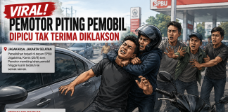 Tak Terima Diklakson, Pemotor di Jaksel Piting Pemobil hingga Sesak Napas