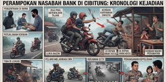 Nasabah Bank di Cibitung Bekasi Dirampok Kawanan Bersenjata Tajam, Uang Rp 30 Juta Raib di Depan Anak Kecil