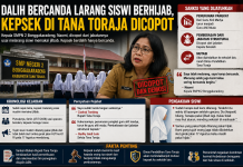 Kepala SMPN 2 Bonggakaradeng Dicopot Usai Larang Siswi Berhijab, Mengaku Hanya Bercanda