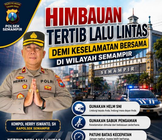 Demi Keselamatan Bersama: Polsek Semampir Libatkan Sekolah, Masyarakat, LSM & Media