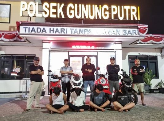 Sindikat Curanmor di Bogor Dibongkar, Pencuri hingga Penadah Diciduk Polisi