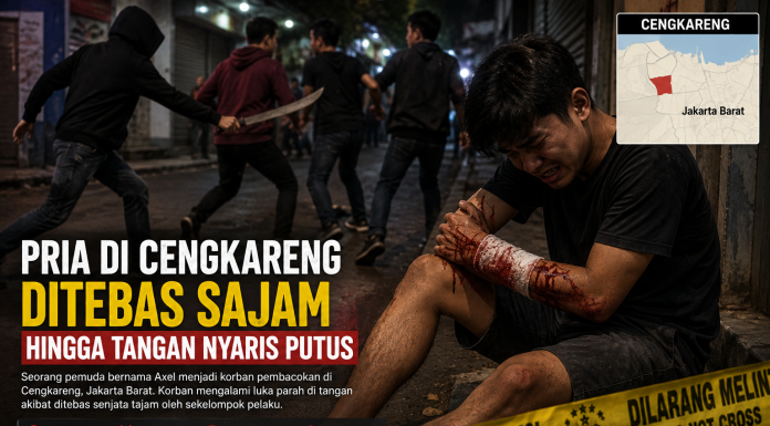 Pria di Cengkareng Diduga Dibacok Usai Terlibat Salah Paham, Polisi Turun Tangan