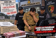 Kades di Pasuruan Jadi Tersangka Dugaan Penggelapan Dana CSR Rp45 Juta
