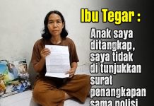 Kontroversi penangkapan Ade Tegar,Polres Bojonegoro klaim sudah kordinasi , Kapolsek Kenjeran, Polres Perak: Tidak ada!