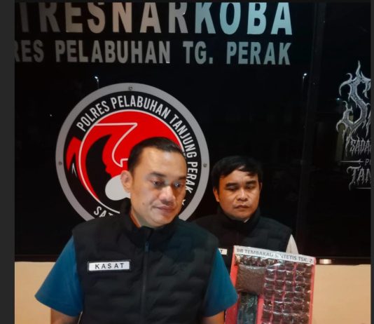 Polres Pelabuhan Tanjung Perak Ungkap Peredaran Tembakau Sintetis 148 Gram di Gubeng