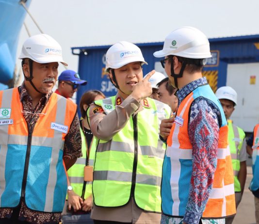 Kapolres Priok Hadiri, Peresmian Launching Onshore Power Supply, Dorong Pelabuhan Hijau dan Berkelanjutan