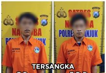 Polres Nganjuk Ungkap Peredaran Sabu di Ngronggot, Dua Pria Diamankan