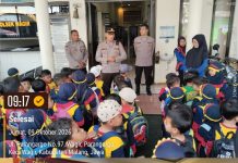 Polisi Sahabat Anak: 50 Siswa KB Smart Kid’s Desa Sitirejo Berkunjung ke Polsek Wagir