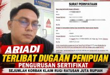 Dijanjikan Rampung 3–12 Bulan, Pengurusan Sertifikat oleh Ariadi Tak Kunjung Jelas