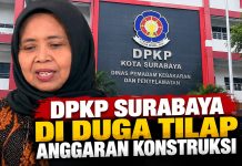 DPKP surabaya DI DUGA TILAP ANGGARAN KONSTRUKSI